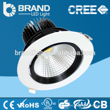 Aluminio Cuerpo + Vidrio Difuso 360 grados ajustable 90 * 58 mm COB LED empotrable Downlight